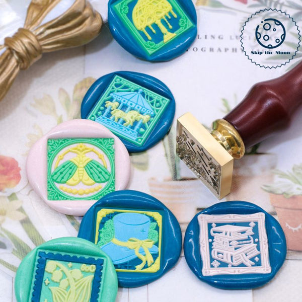 Various Square Shape Wax Seal Stamp