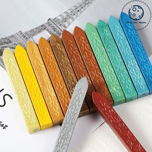 Pearlized Sealing Wax Sticks - 26 Colors