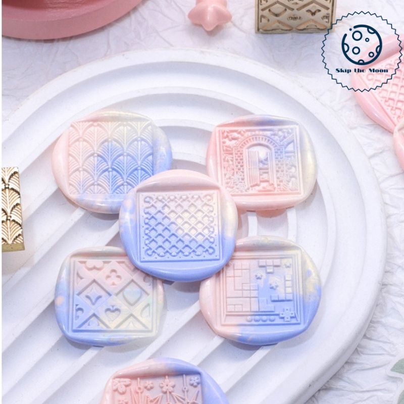 Various Square Shape Wax Seal Stamp