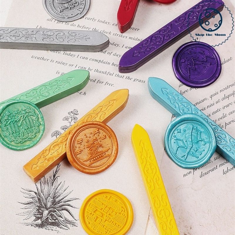 Pearlized Sealing Wax Sticks - 26 Colors