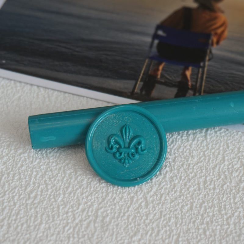 3D Relief Classic Iris (Fleur de Lis) Wax Seal Stamp