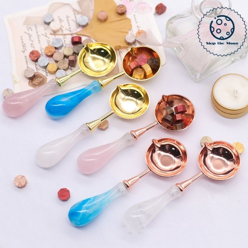 Melting Wax Sealing Wax Spoon - 4 Colors for Melting Spoon - Shop ideepaper  Other - Pinkoi