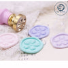 Sakura Wax Seal Brass Stamp With  Wooden Handle - 5 Styles