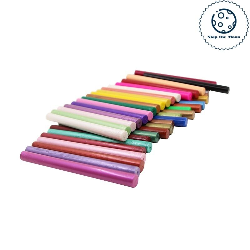 NEX&CO Glue Gun Wax Seal Sticks, Colored Rainbow