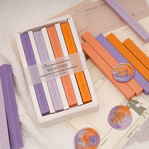 Matte Finish Sealing Wax Stick - SunSet and Fly Birds