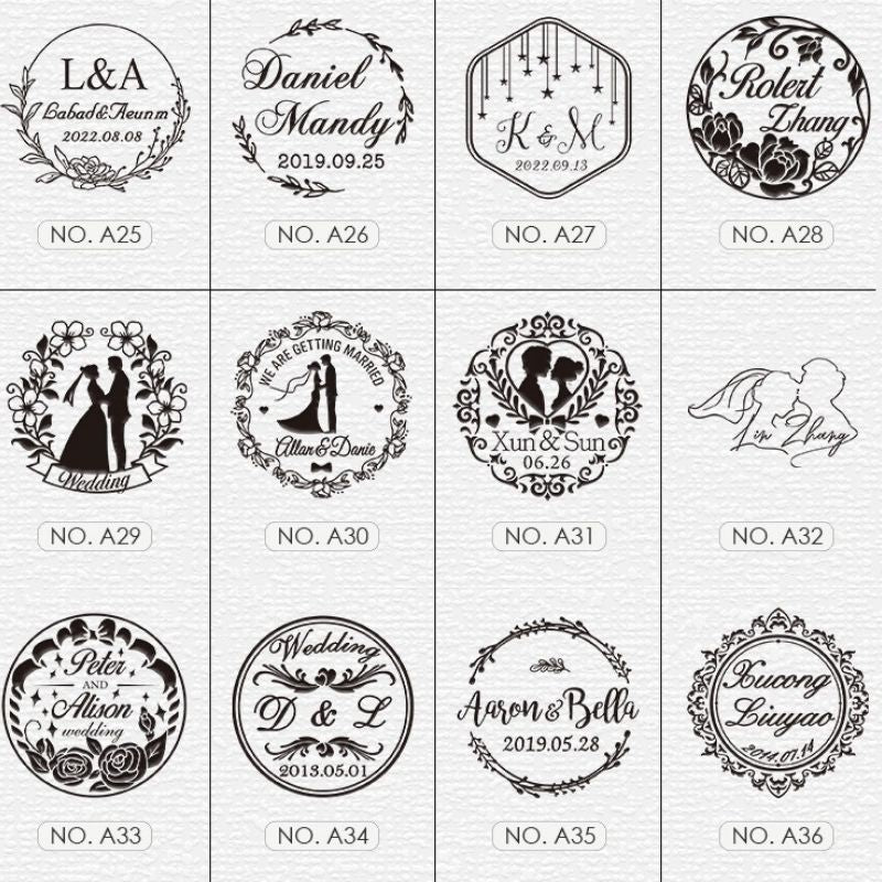 European-Style Vintage Designed Series Wax Seal Stamp